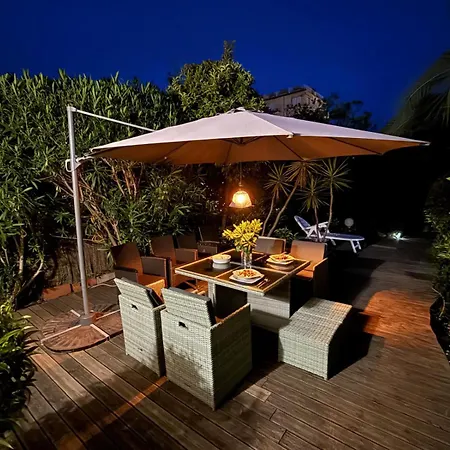 公寓 Stylish Apartment,only 60m To Sandy Beach, Privat 80m2 Garden, Location
