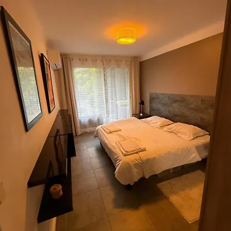 公寓 Stylish Apartment,only 60m To Sandy Beach, Privat 80m2 Garden, Location 戛纳